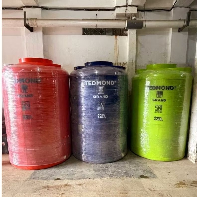 Tedmond tangki air toren tandon tedmon SNI khusus dalam kota Palembang