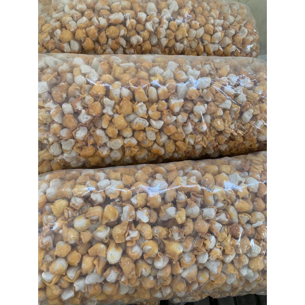 

Camilan Siomay Kering Mini 1kg Rasa asin Gurih Renyah makanan ringan