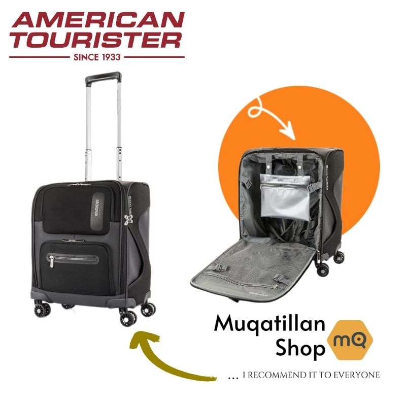 Koper American tourister Maxwell Spinner koper size Cabin 18inch