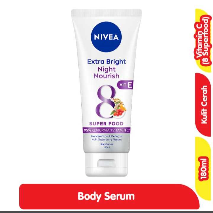 Nivea Body Serum Night Nourish 180ML