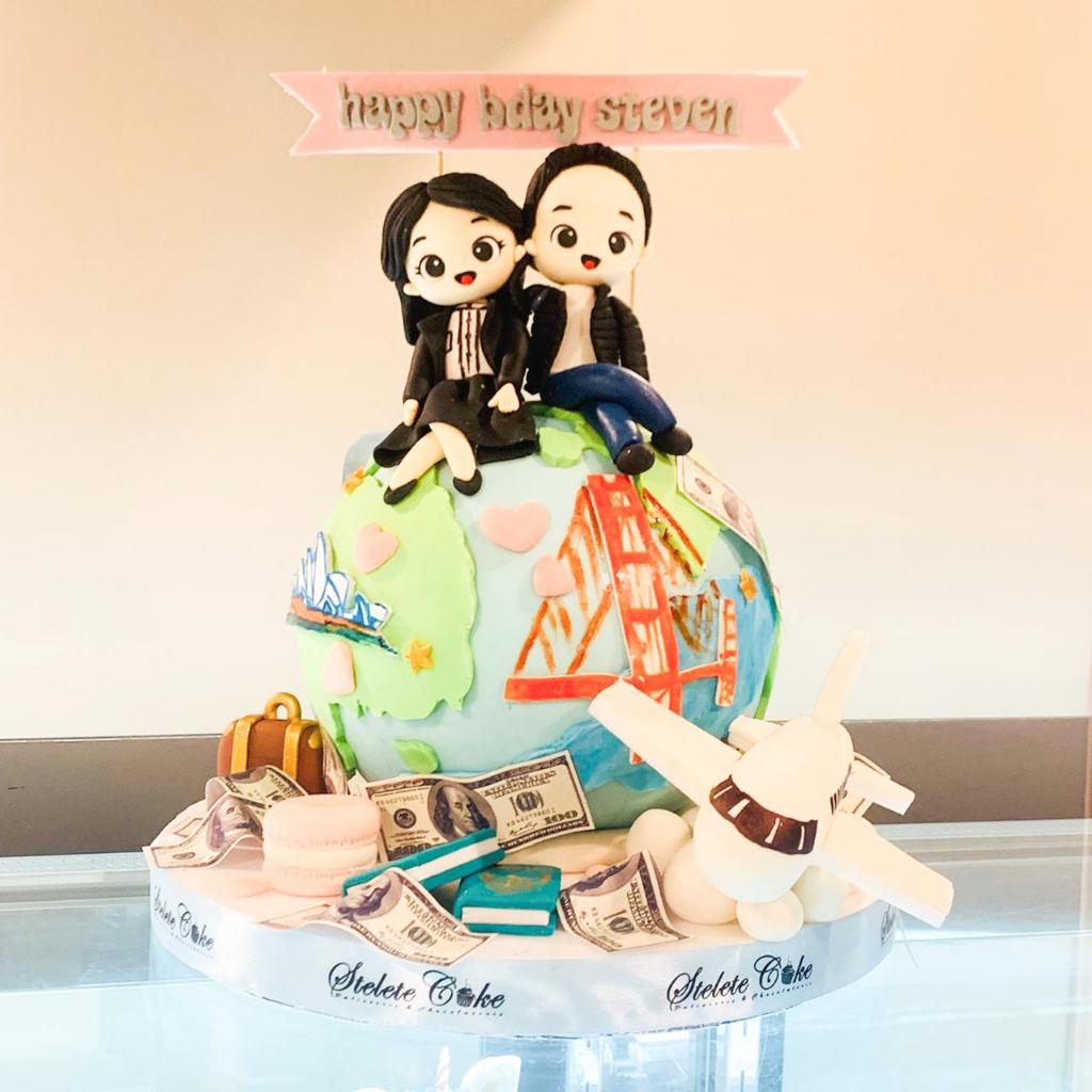 

Kue Ulang Tahun/Birthday Cake/Kue Ultah Tema Dunia/Globe Cake/Kue Ultah Jakarta