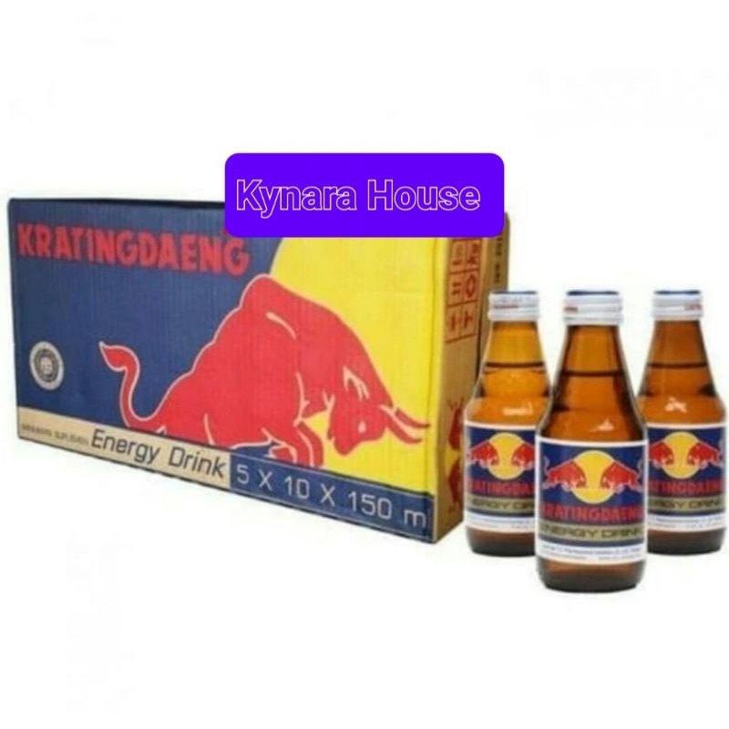 Kratingdaeng Energy Drink Botol 50x150ml (Karton)