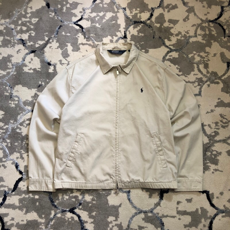 POLO by Ralph Lauren Vintage Harrington Jacket - Cream