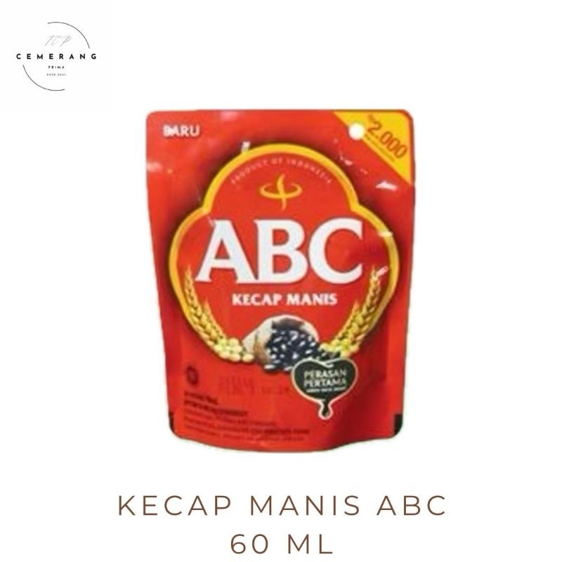 

Kecap Manis ABC 60 ml