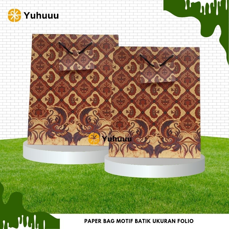 

Paper Bag Tas Tenteng Tas Kado Souvenir Hampers Motif Batik