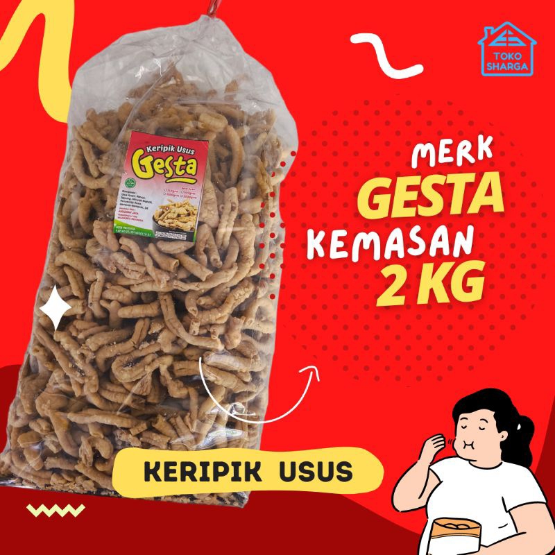 

keripik usus 2 kg