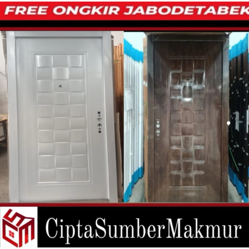 Pintu baja utama / Pintu baja kamar Zeus
