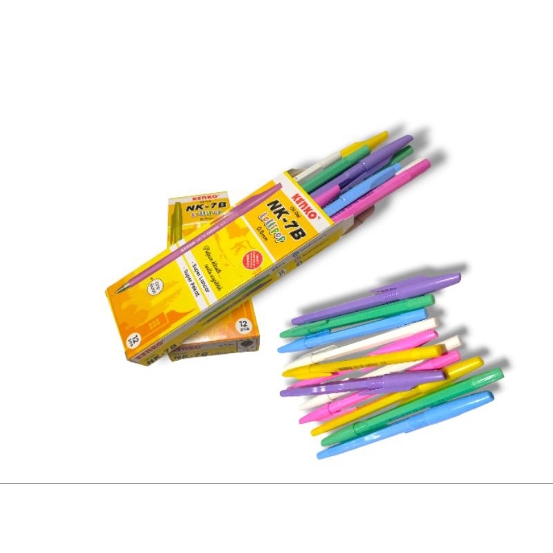 

1pak 12 pcs pulpen kenko lolipop 0.5mm