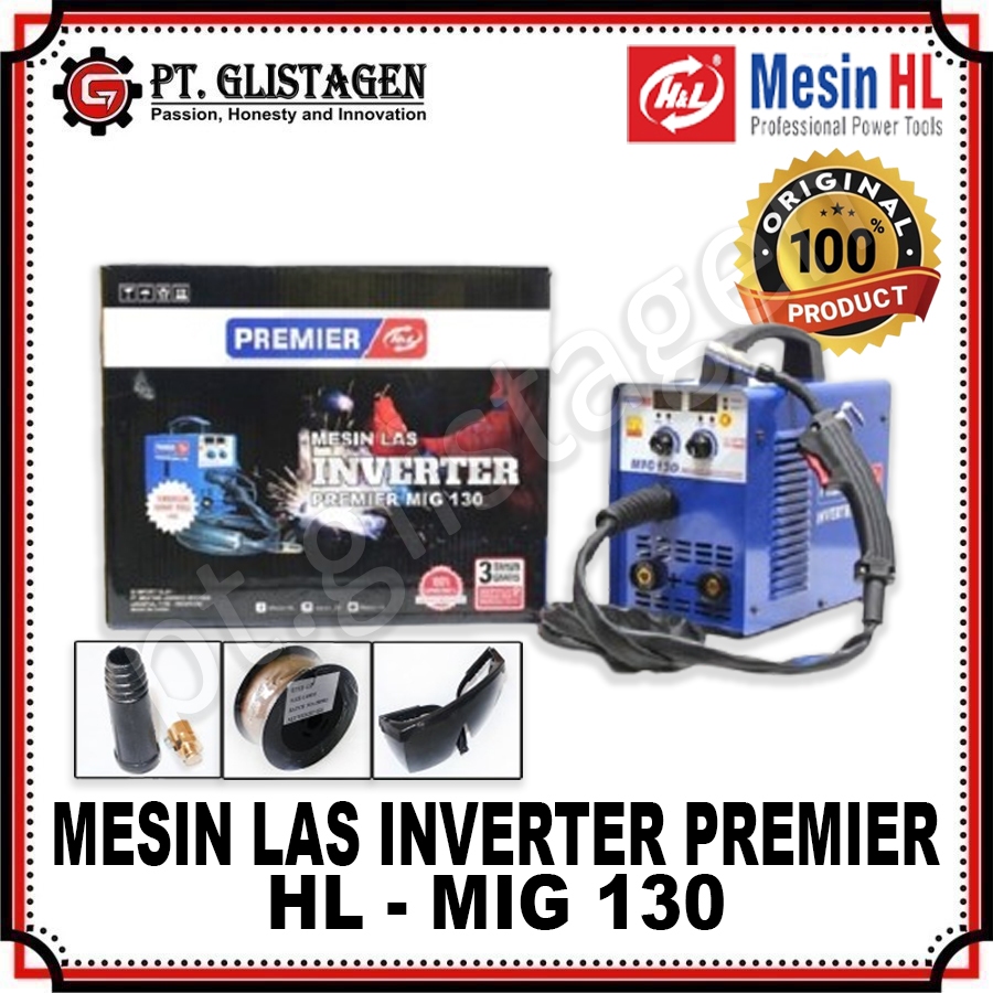 HL MIG 130 Mesin Las Travo Las Premier MIG 130 CO2 Tanpa Gas  HL MIG-130 MIGi 130