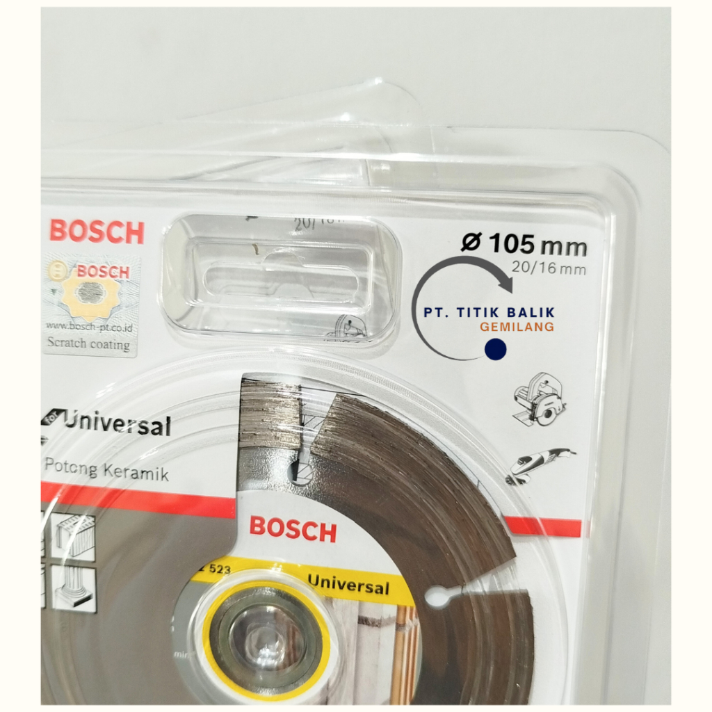Mata Potong Keramik BOSCH / Mata Gerinda Potong 4" BOSCH