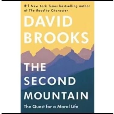 Buku DAVID BROOKS THE SECOND MOUNTAIN