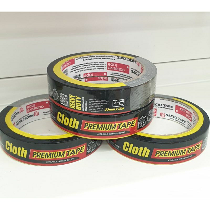 Lakban Hitam Nachi 23mm×12meter