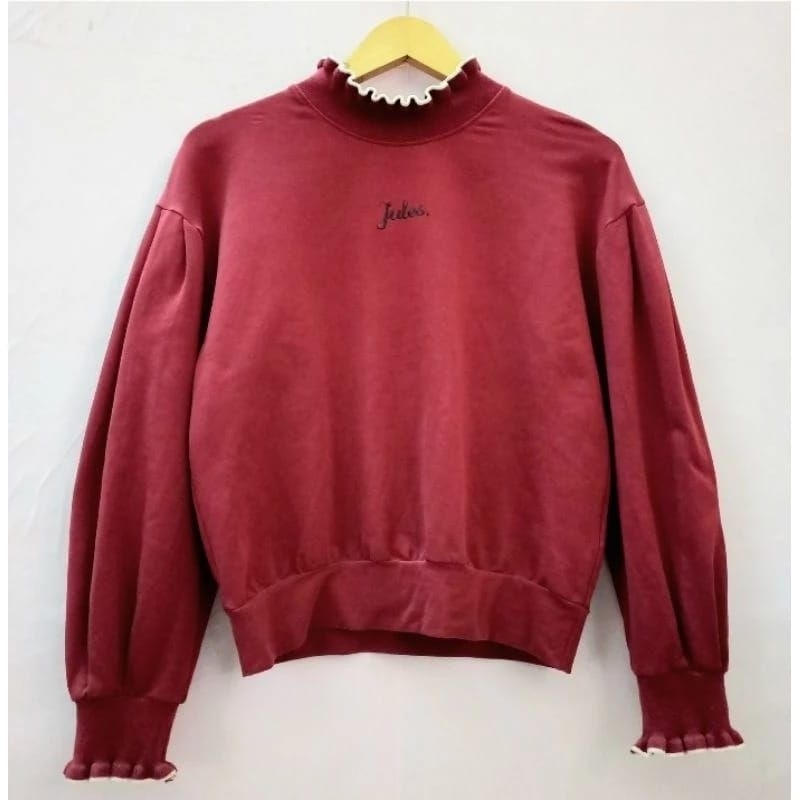 PAV02-CN HOODIE CREWNECK PL BRANDED MURAH LENGAN BALON GEMOY PRELOVED