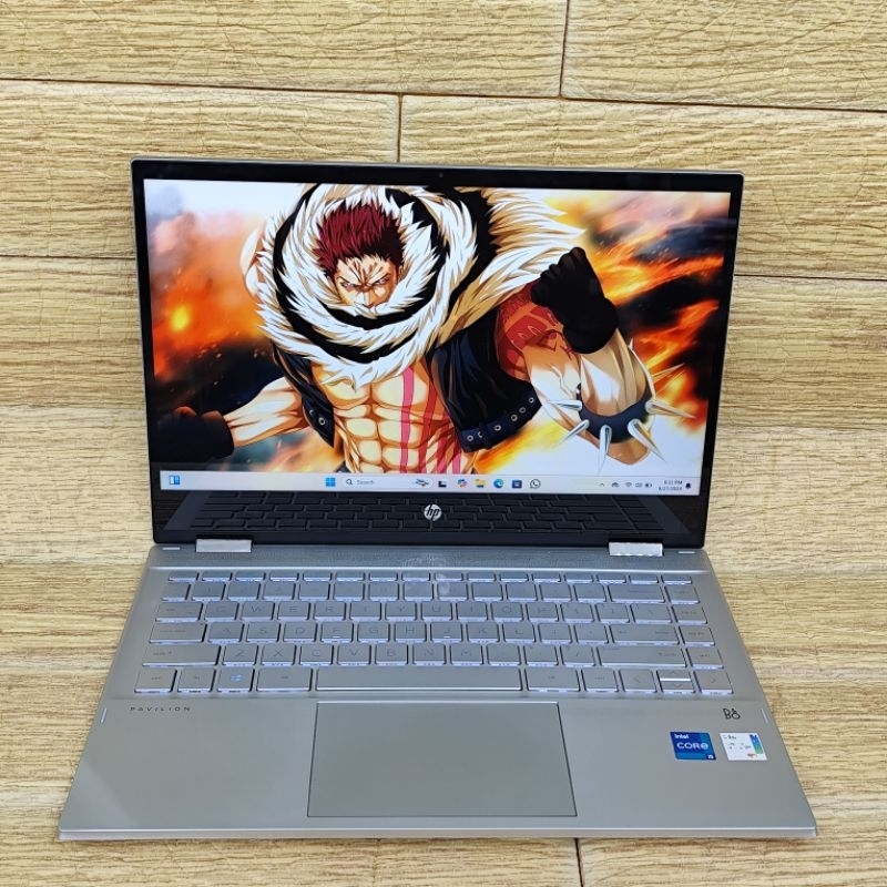 Laptop 2nd HP Pavilion X360 Core i5-1135G7 Ram 8GB SSD 256GB Touch