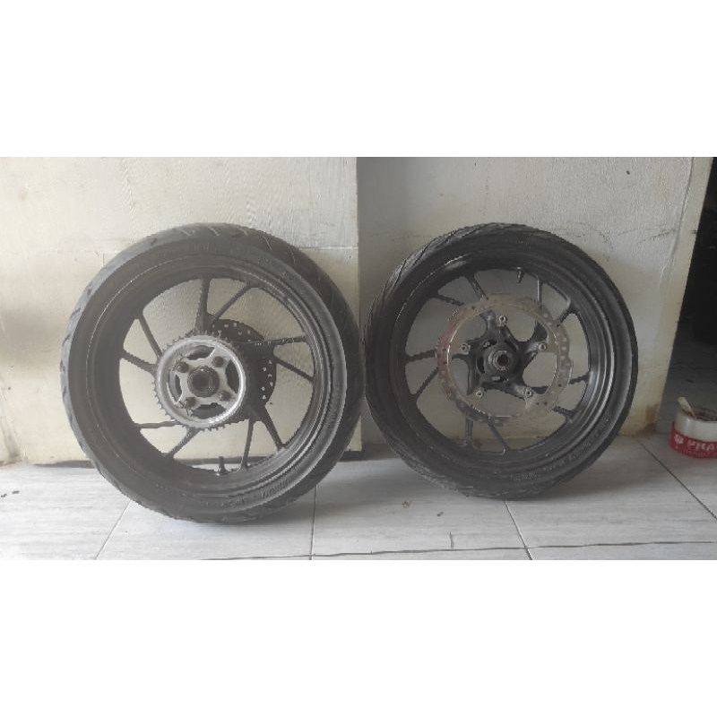 velg new cb150r cbr 150r hitam original
