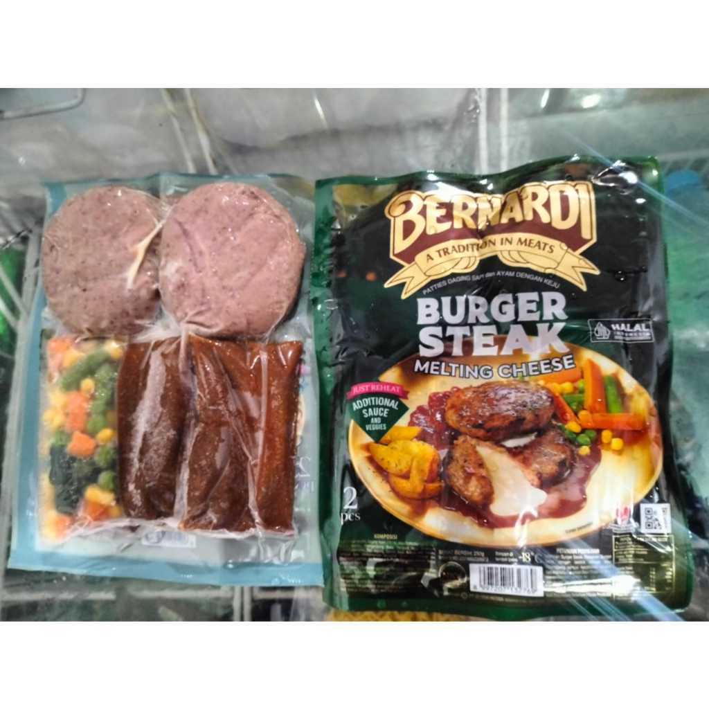 

Bernardi Burger Steak Melting Cheese 250gr