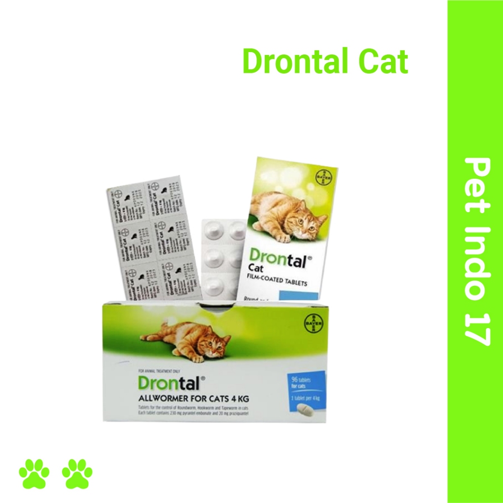 Obat Cacing Drontal Cat 1 Tablet