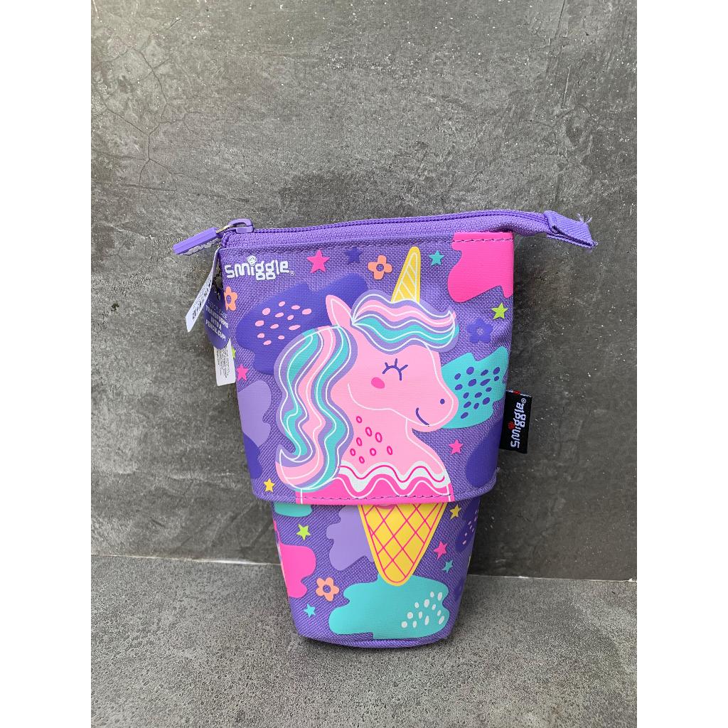 

SMIGGLE HAPPY TALES PENSILCASE STAND N SLIDE LILAC - TEMPAT PENSIL SMIGGLE