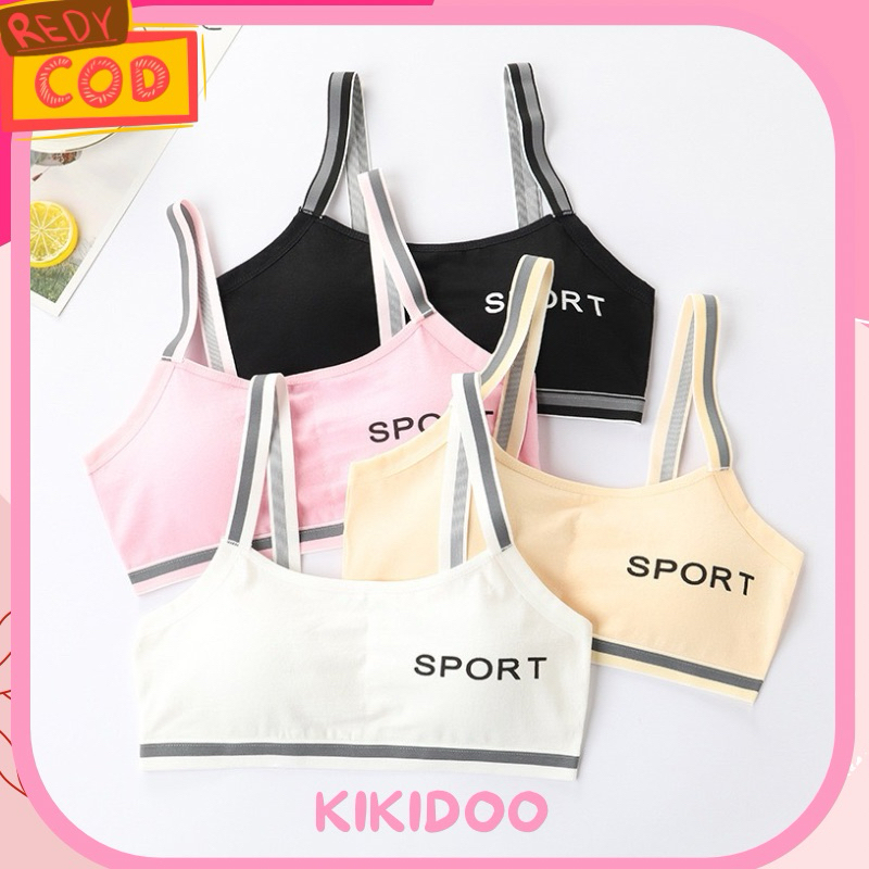 KIKIDOO Miniset Remaja Cewek ABG Bra BH Cewek Remaja Tali Kecil M03