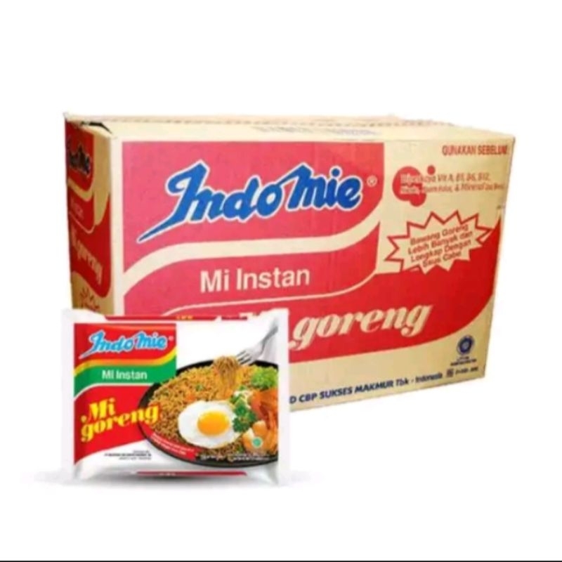 

(INSTANT) Indomie goreng dan kari ayam 1dus bisa mix jg