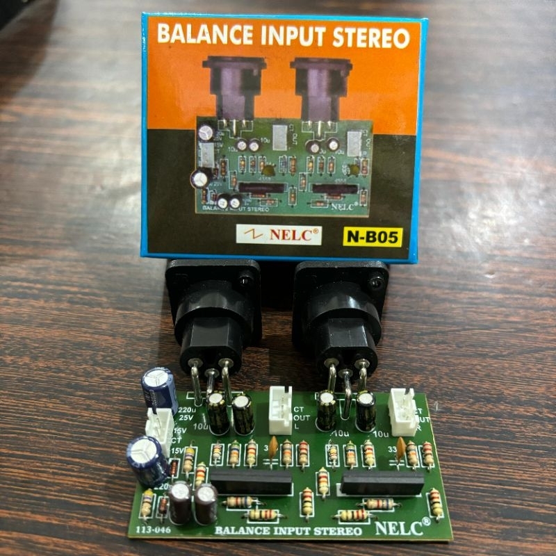 Kit BALANCE INPUT STEREO NELC N-B05
