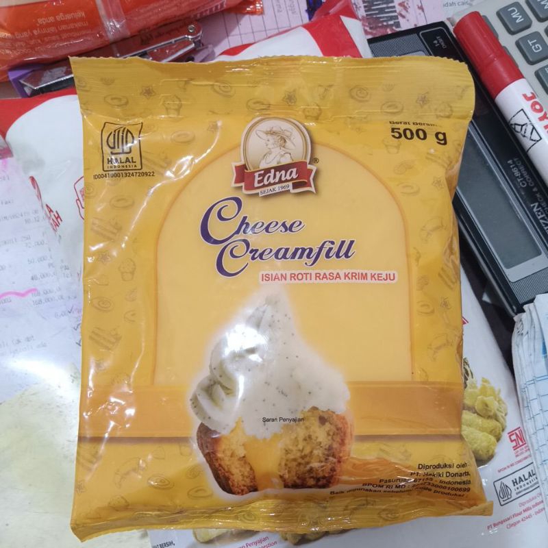 

cheese creamfill merk edna 500g