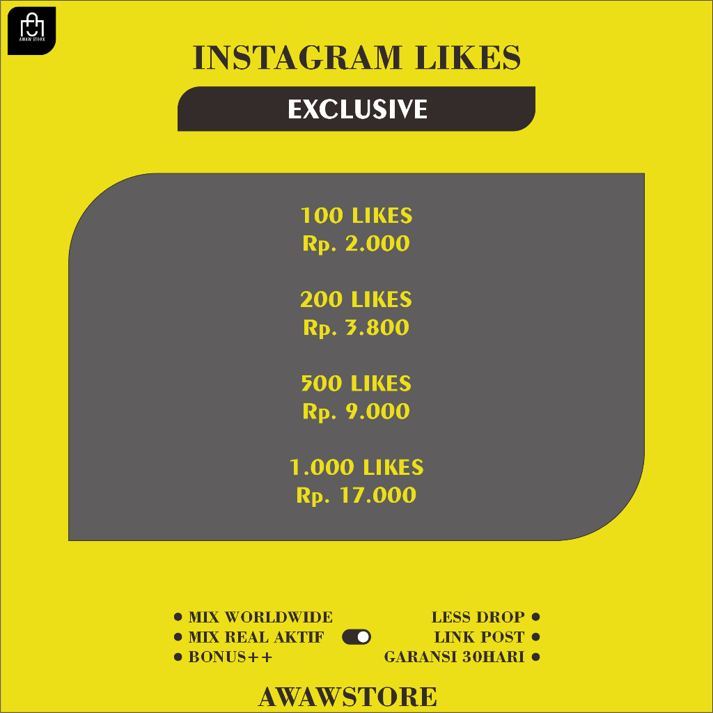 Instagram Likes Exclusive