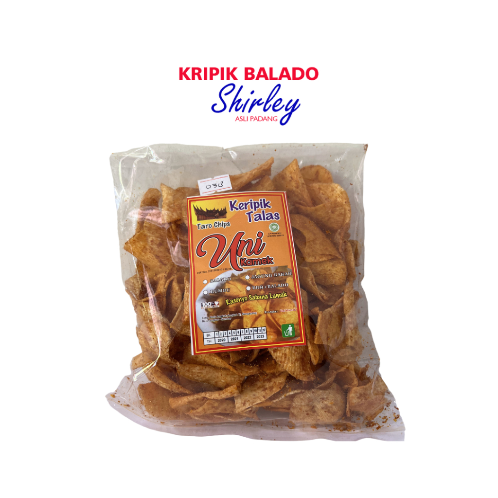 

Keripik Talas Uni Kamek Bumbu / Balado