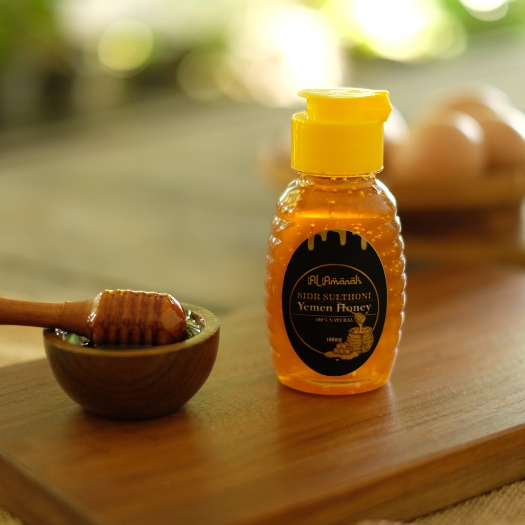 

GARANSI KEASLIAN! Madu Yaman Sidr Sulthoni Grade A 150 gr MADU ASLI MURNI 100%
