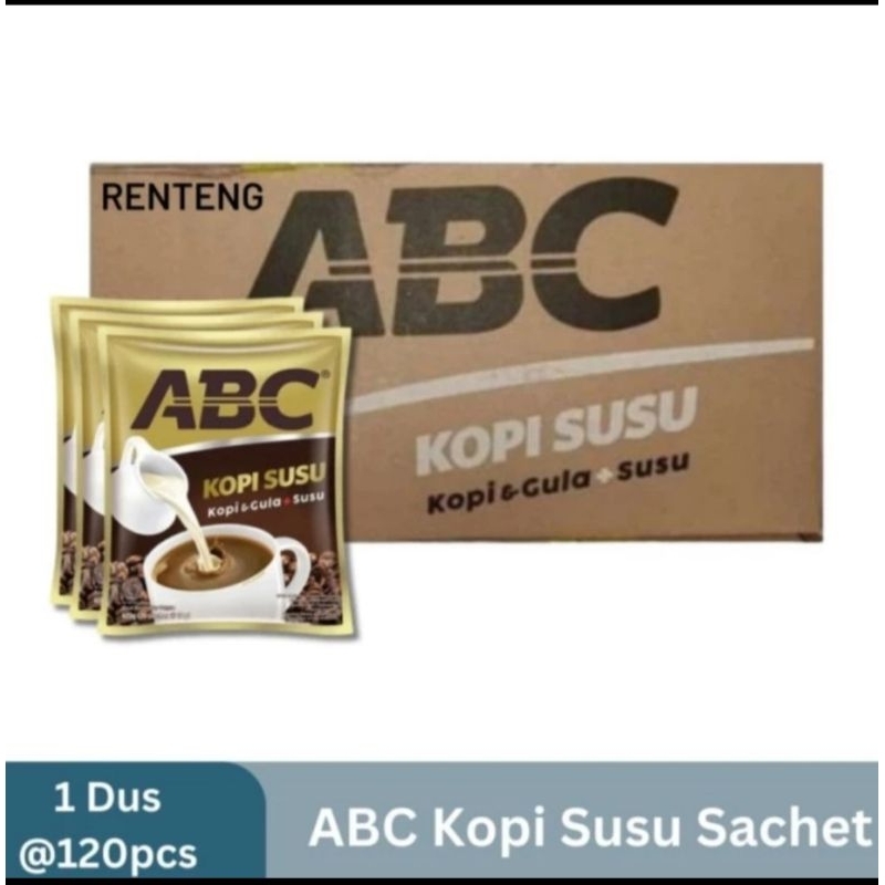 

Kopi ABC Susu 1 Dus 120 Pcs / 10 Renceng