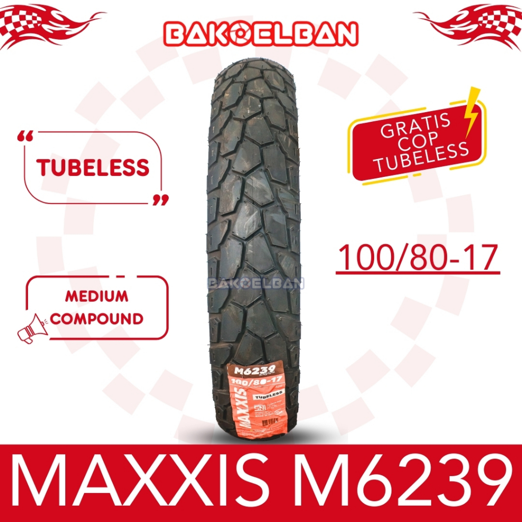 BAN MOTOR MAXXIS M6239 100/80-17
