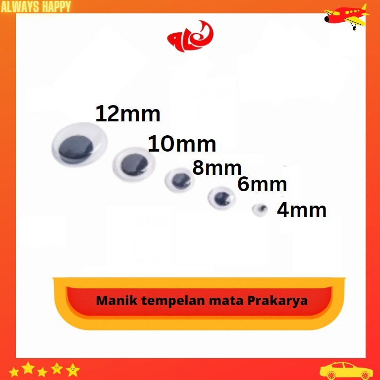 

Manik Tempelan Mata Mataan untuk Prakarya Murah