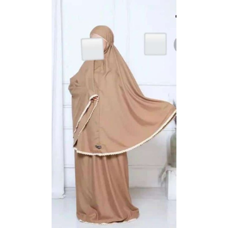 Oleh oleh umroh dan haji /1 kodi Mukena Katun Micro / 1 kodi Mukena katun Micro / mukena katun micro