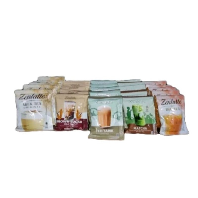 

Zenlatte Harga Promo Minuman Perpaduan Teh Dan Krimer Isi 10 Pcs ( 1 renceng)