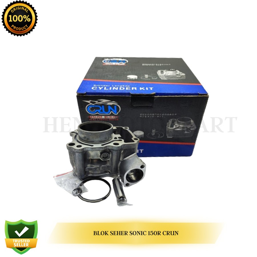 BLOK BLOCK SEHER CYLINDER BLOK SET SONIC 150R CRUN