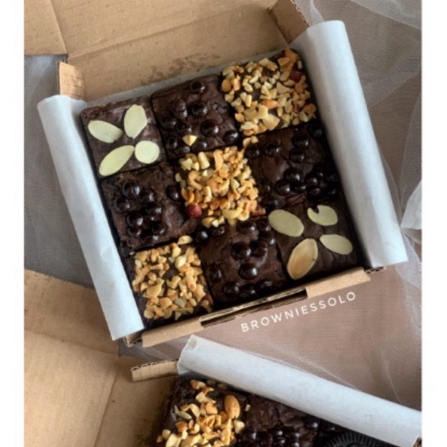 

Piscoklegit_ Fudgy Brownies Personal Size Browies Sekat 10X10