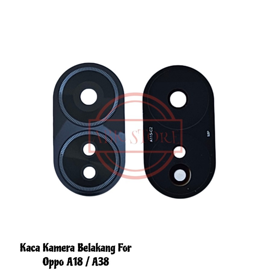 KACA KAMERA / LENSA CAMERA BELAKANG OPO A38 - A18