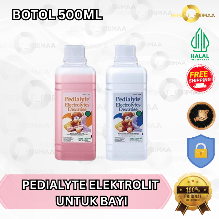 Pedialyte Electrolytes Dextrose 500ml Pedialite elektrolit bayi