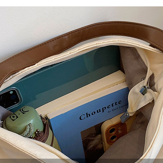 value pack [ready/cod]tas bahu wanita bahan kanvas tas biasa tas bahu kanvas wanita tas wanita tas