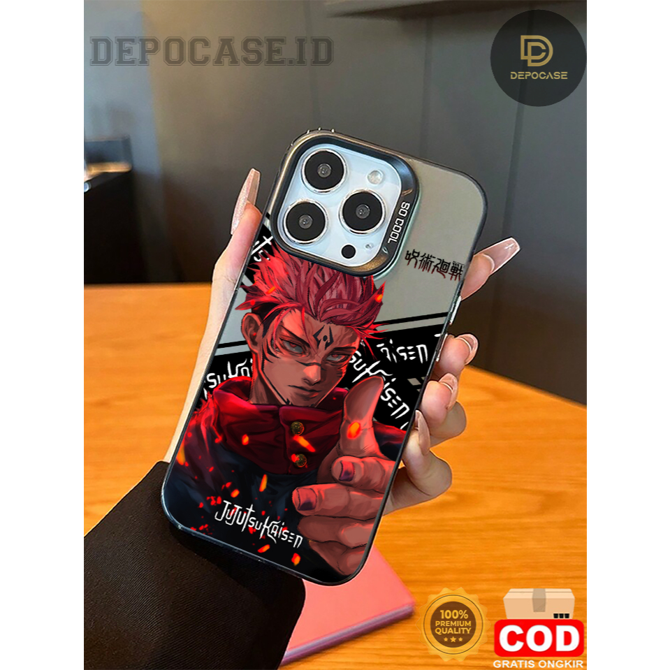 SC64 Premium Matte Hard Casing Hp Ryomen Sukuna For Infinix Note 40 4g Note 30 Hot 40 Pro 40i 40 30 
