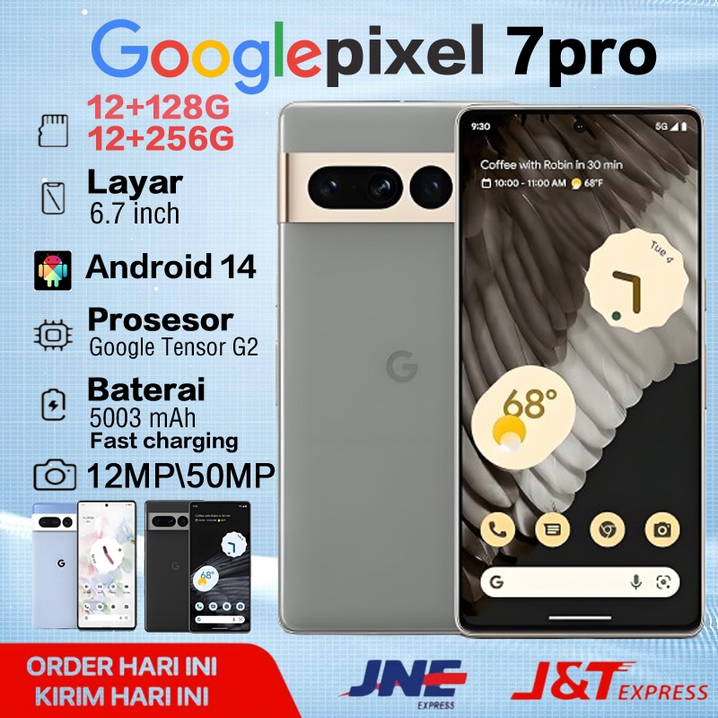 ［Sinyal Permanen］GOOGLE PIXEL 7 7a/GOOGLE PIXEL 7 PRO 5G 12-128GB SECOND ORIGNAL EX INTER