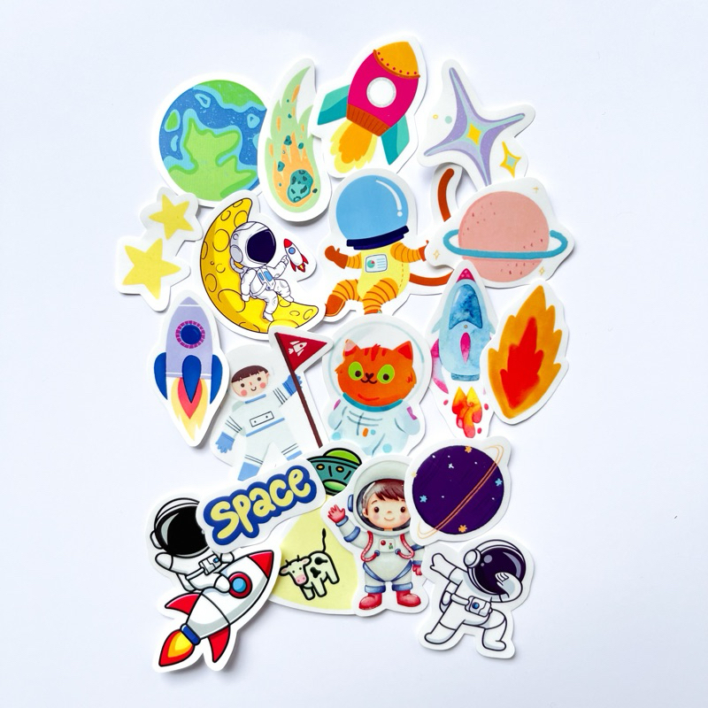 

HWL STUDIO - STICKER SPACE ASTRONAUT SWAG CUTE COOL TUMBLR LAPTOP