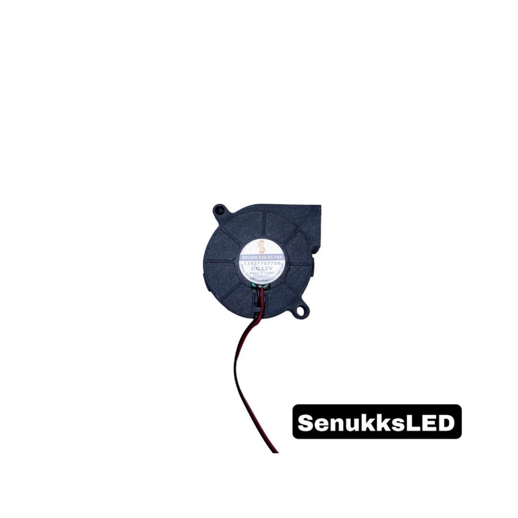 Turbo Fan Mini Blower 6500 RPM Kipas Pendingin Brushless DC 12V Keong Kipas pembuang panas biled exh