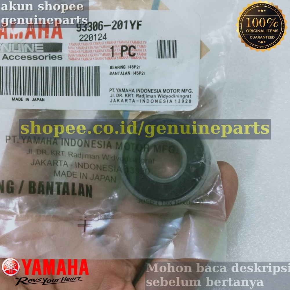 LAHER KLAHER BEARING 6201 KOYO JAPAN ORIGINAL