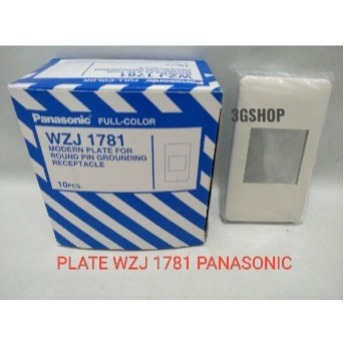 PLATE WZJ 1781 PANASONIC