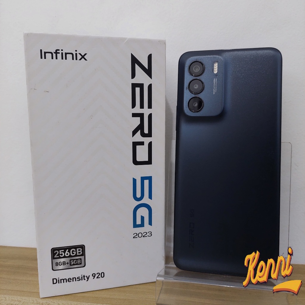 Infinix Zero 5G 2023 8/256GB Second Fullset Original Resmi Garansi