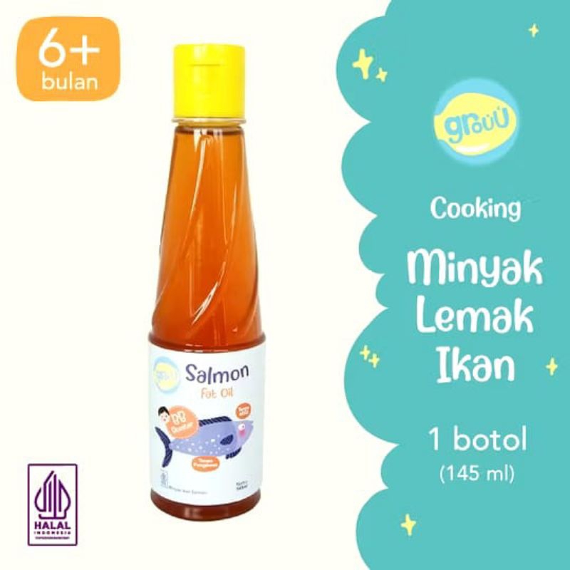 GROUU - FAT OIL / MINYAK LEMAK - MPASI BB BOOSTER (LEMAK AYAM, LEMAK SAPI, IKAN SALMON).