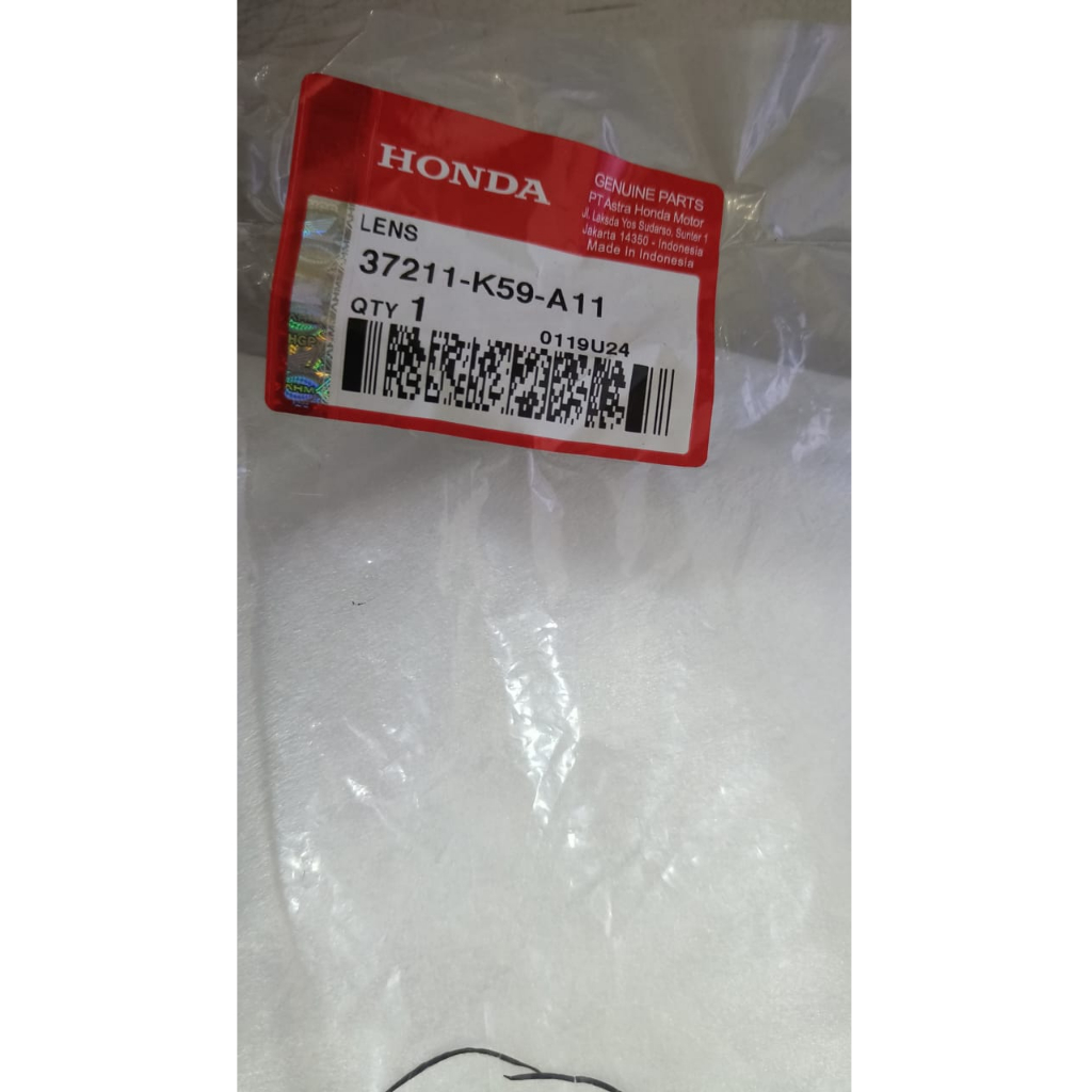 37211K59A11 Mika Speedometer (Lens) Honda Vario 150 eSP K59 ORIGINAL ASLI AHM HONDA