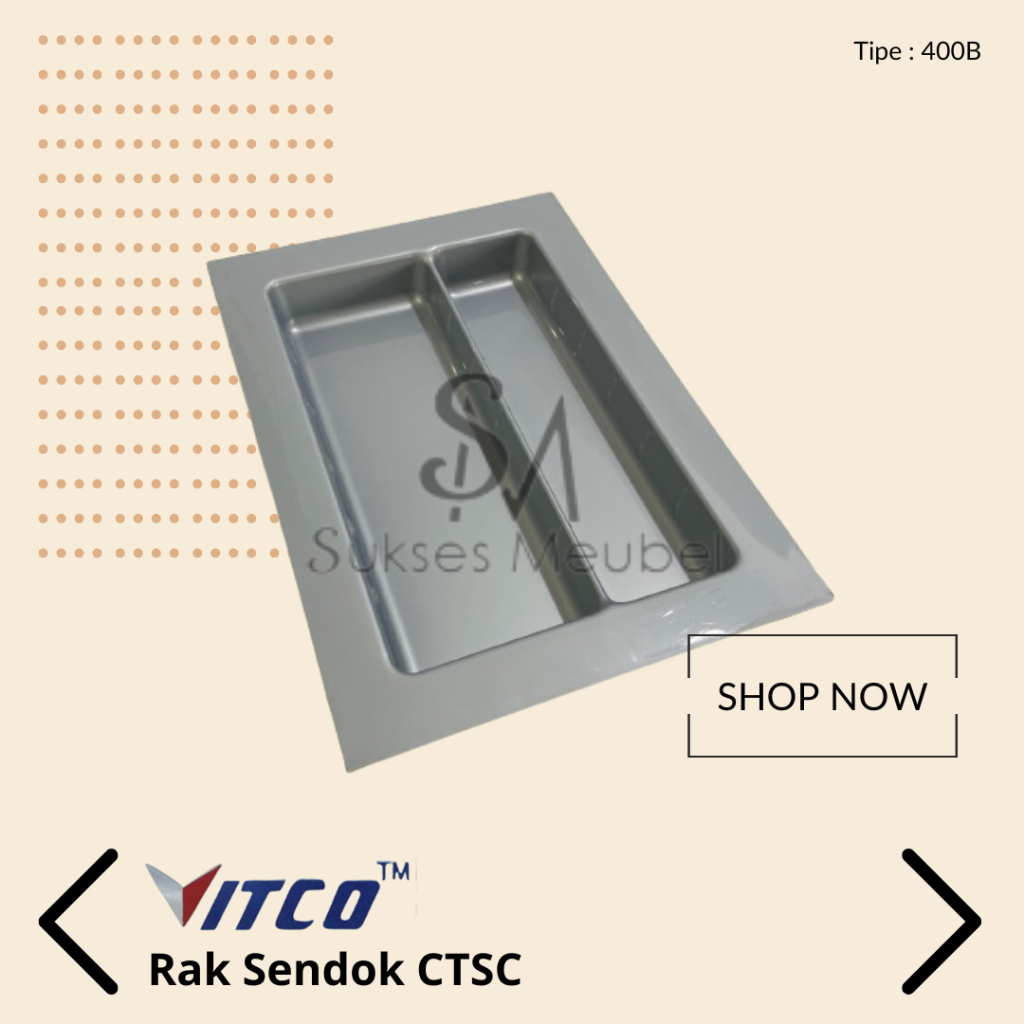 VC-CTSC 400B VITCO / CUTLERY TRAY CTSC / RAK SENDOK LACI VITCO