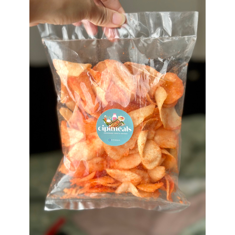 

Keripik Singkong Rasa Balado & Rasa Jagung Bakar